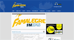 Desktop Screenshot of fama104.com.br